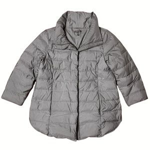 eileen fisher down puffer coat